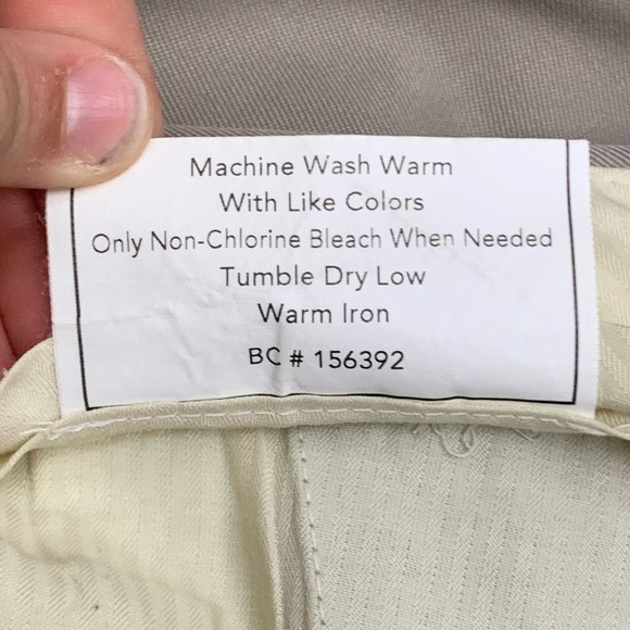 Joseph and feiss men’s tan dress pants - Picture 3 of 4